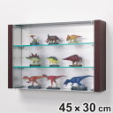 コレクションケース 45×30cm 置き掛け両用 3段 フィギュア L4010 ( ケース アクリル ボックス 収納 ディスプレイ 保管 透明 棚 棚板 可動式...