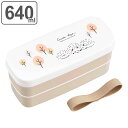 お弁当箱 2段 640ml 抗菌 hedgehog ( 弁当箱 ランチボックス レンジ対応 食洗機対応 銀 AG 女子 日本製 レンジOK 食洗機OK お弁当 ...