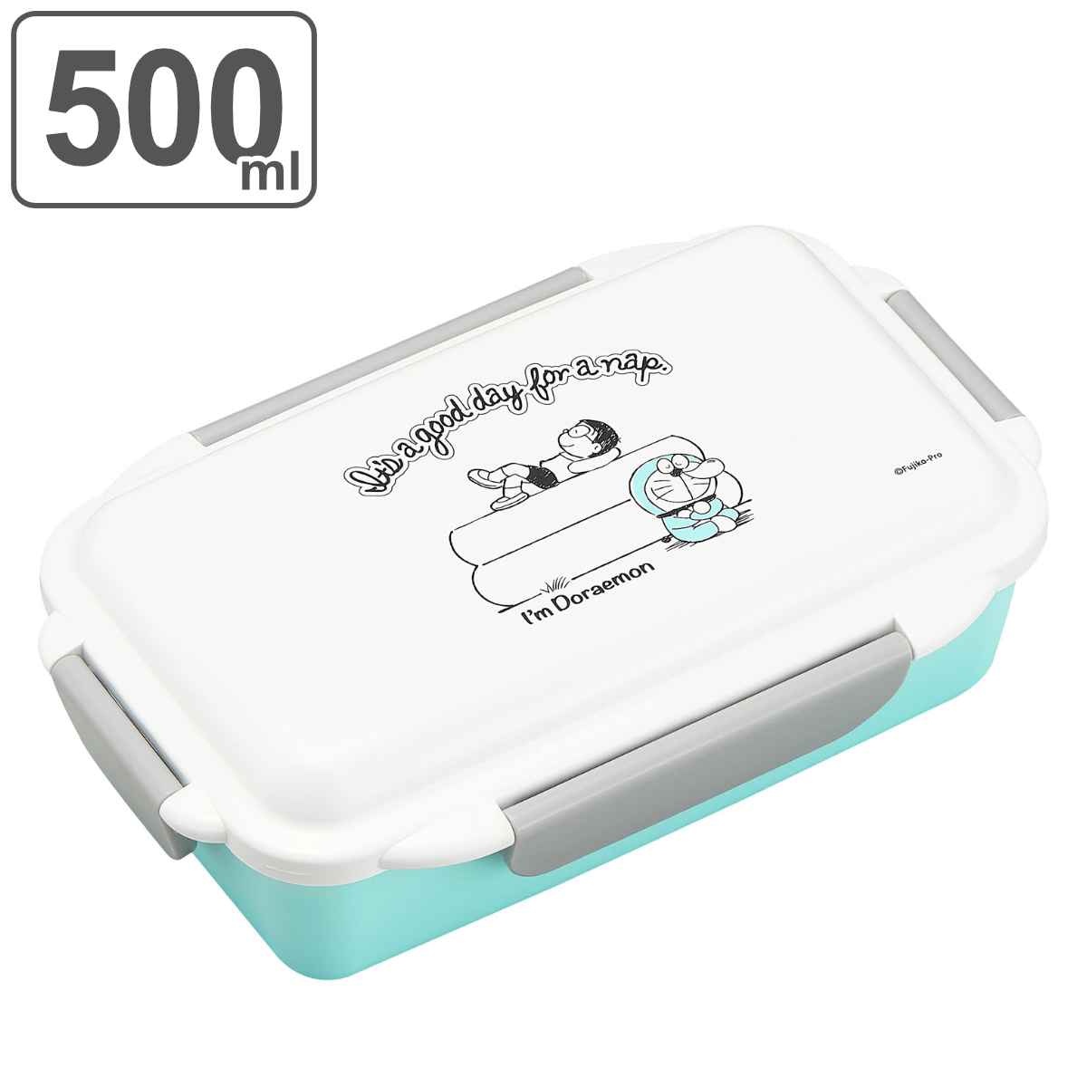 お弁当箱 1段 500ml ランチボックス ドラえもん 食洗機対応 レンジ対応 抗菌 （ 弁当箱 お弁当 弁当 一..