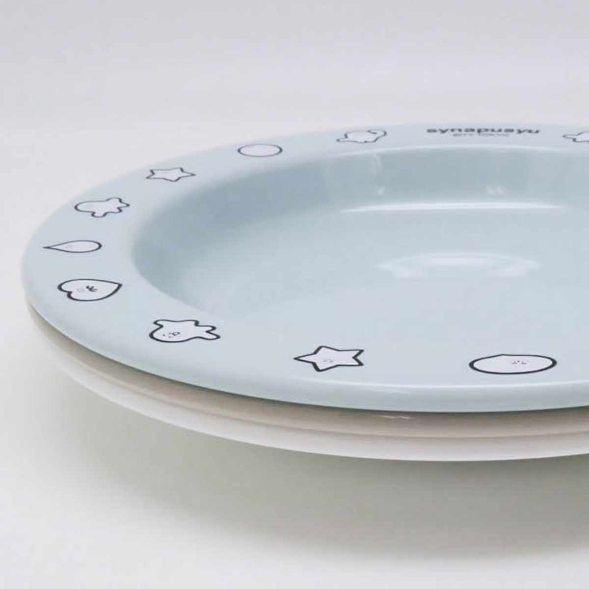 プレート 3枚入り 15cm シナぷしゅ プラスチック （ 食洗機対応 電子レンジ対応 皿 お皿 中皿 取り皿 子ども用 キャラクター 軽い 割れにくい ピクニック バーベキュー キャンプ 行楽 ホームパーティー かわいい ）【3980円以上送料無料】 colorfulbox-10168674 お弁当グッズのカラフルボックス サンプル画像3