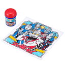 おしぼりセット ウルトラヒーローズ ( ウルトラマン ケース お手拭き タオル ハンカチ ハンドタオル 抗菌 子供 おしぼりタオル おしぼりケース ケース付 給...