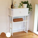 コンソールテーブル 幅60cm ジャバラ扉収納 可動棚付 ( コンソール 収納 棚 ラック オープンラック シェフ 木製 ナチュラル 北欧 和モダン おしゃれ ...