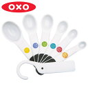 OXO メジャースプーン セット Good Grips 計量スプーン （ オクソー 調味料スプーン 6本組 大さじ 小さじ すりきり 計量器具 計量 スプーンセット 6本セット 製菓道具 下ごしらえ キッチンツール ）【3980円以上送料無料】