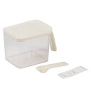 調味料入れ 640ml NEWクローブ 調味料ストッカー 計量スプーン ラベル付き ( 調味料容器 調味料ポット 調味料ケース 砂糖 塩 調味料 スパイス 容器...