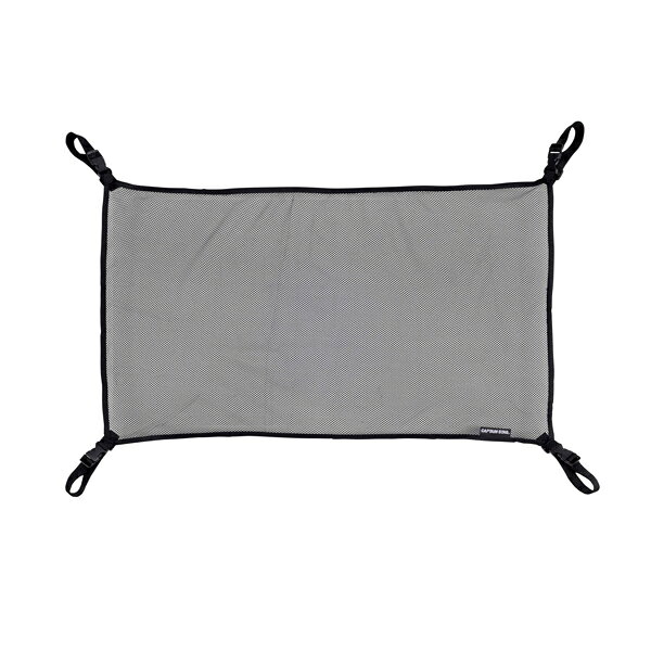 アウトドア 収納 テーブル用 50×75cm アタッチ棚モックM キャプテンスタッグ CAPTAIN STAG （ モック棚 棚ネット 網ネット 棚 取り付け ネット 簡単取付 簡易 荷物置き 小物置き 省スペース ）【3980円以上送料無料】