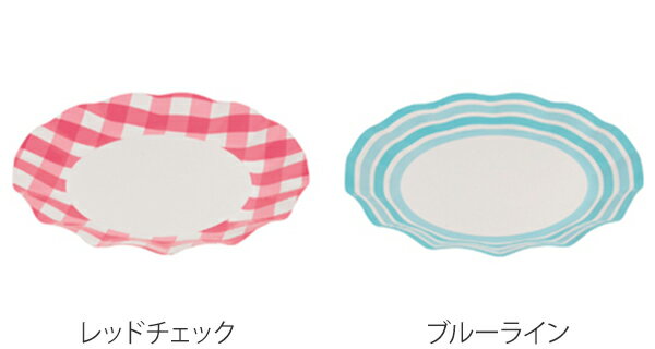 紙皿　アラモード　WAVEペーパープレート　26cm　5枚入 （ 紙製プレート 使い捨て食器 紙食器 ペーパープレート　アウトドア食器　使い捨て容器　ピクニック食器 ） 【3980円以上送料無料】