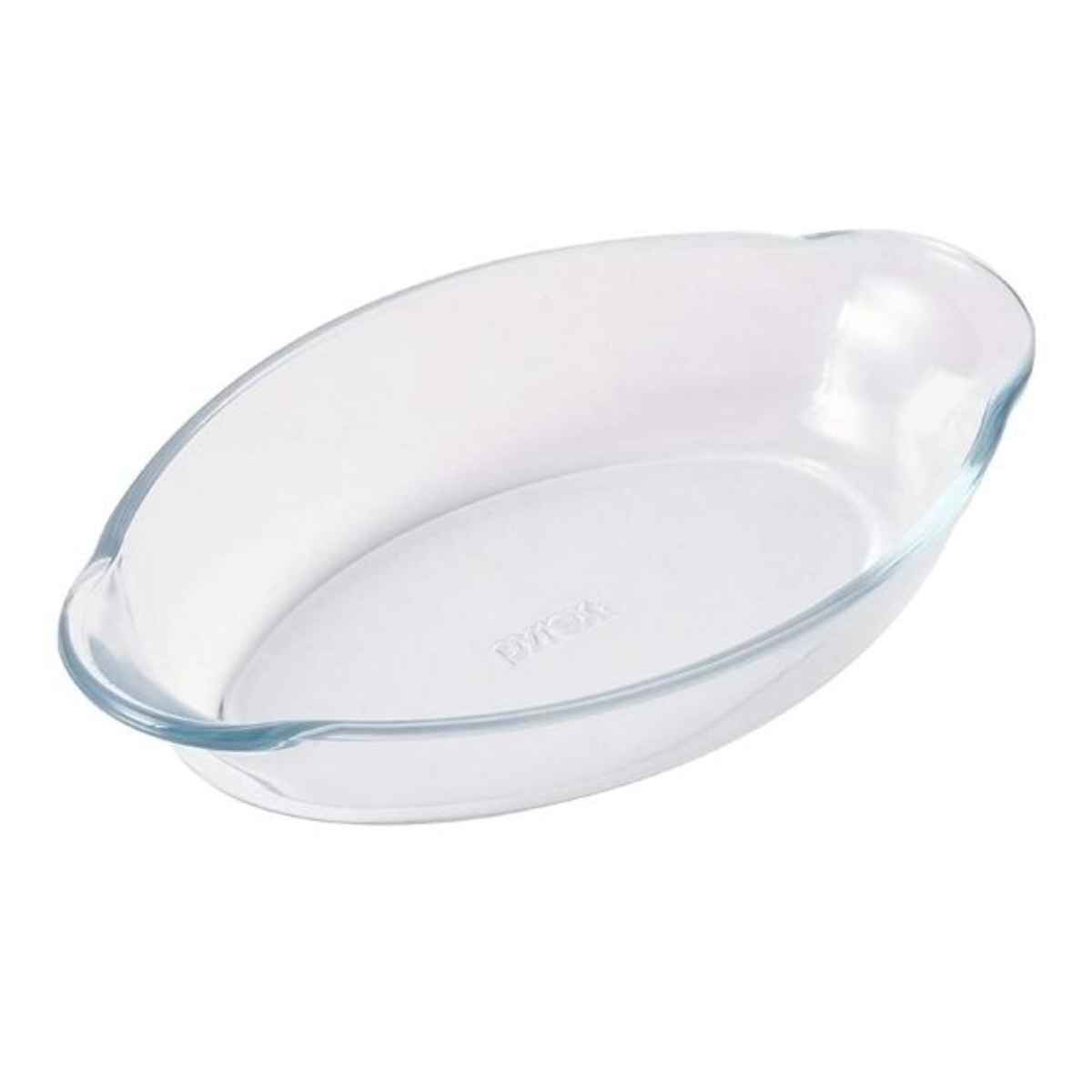 グラタン皿 19.5cm Pyrex パイレックス 耐熱ガラス （ 食洗機対応 電子レンジ対応 オーブン対応 耐熱皿 食器 洋食器 一人用 中皿 グラタン 耳付き 取っ手 オーバル 楕円 ガラス 耐熱 おしゃれ ） 【3980円以上送料無料】 colorfulbox-10122271 お弁当グッズのカラフルボックス サンプル画像2
