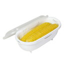 とうもろこしメーカー 電子レンジ調理器 レンジで出来ちゃう さつまいもメーカー ( 電子レンジ 蒸調理器 蒸し器 スチーマー ロング レンジ調理 日本製 電子レンジ料理 レンジ調理器 スリム 蒸す ヘルシー 下ごしらえ 調理容器 ) 【3980円以上送料無料】