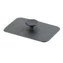 角型ミートプレス 18×12.5cm スプラウト 鉄鋳物製 ( ミートプレス 肉プレス 反り返りを防ぐ 鋳物 角型プレス まっすぐ焼ける 肉押さえ 鉄製 プレス...