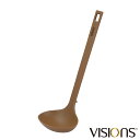 お玉 シリコン製 VISIONS 先の付かないシリコーンレードル ( おたま レードル シリコン製お玉 シリコーンレードル 食洗機対応 クッキングスプーン 調理...