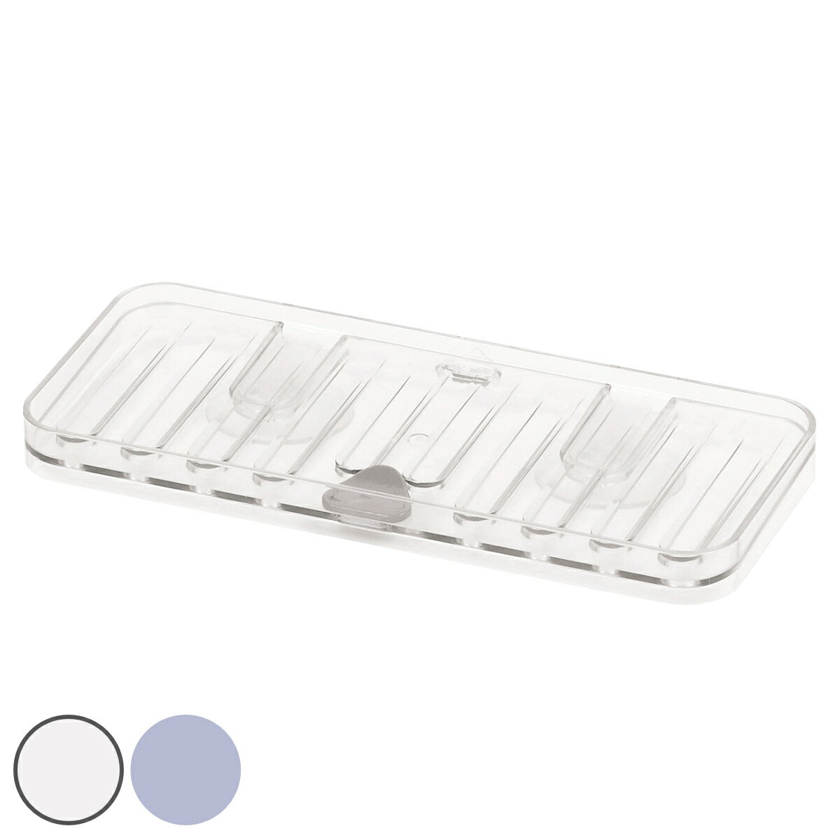 スポンジラック アクリア スポンジトレー ( アクリル スポンジ置き スポンジ入れ スポンジラック 水切り 水切りトレー トレー 水切り 乾燥 干す シンク 流...