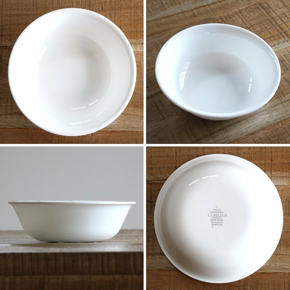 ボウル 13.5cm CORELLE コレール オレンジマーガレット 強化ガラス （ 食洗機対応 電子レンジ対応 オーブン対応 耐熱 鉢 サラダボウル 取り鉢 軽い 割れにくい 白い食器 丸 シリアルボウル フルーツ ヨーグルト 洋食器 白 おしゃれ ）【3980円以上送料無料】 colorfulbox-10156748 お弁当グッズのカラフルボックス サンプル画像2