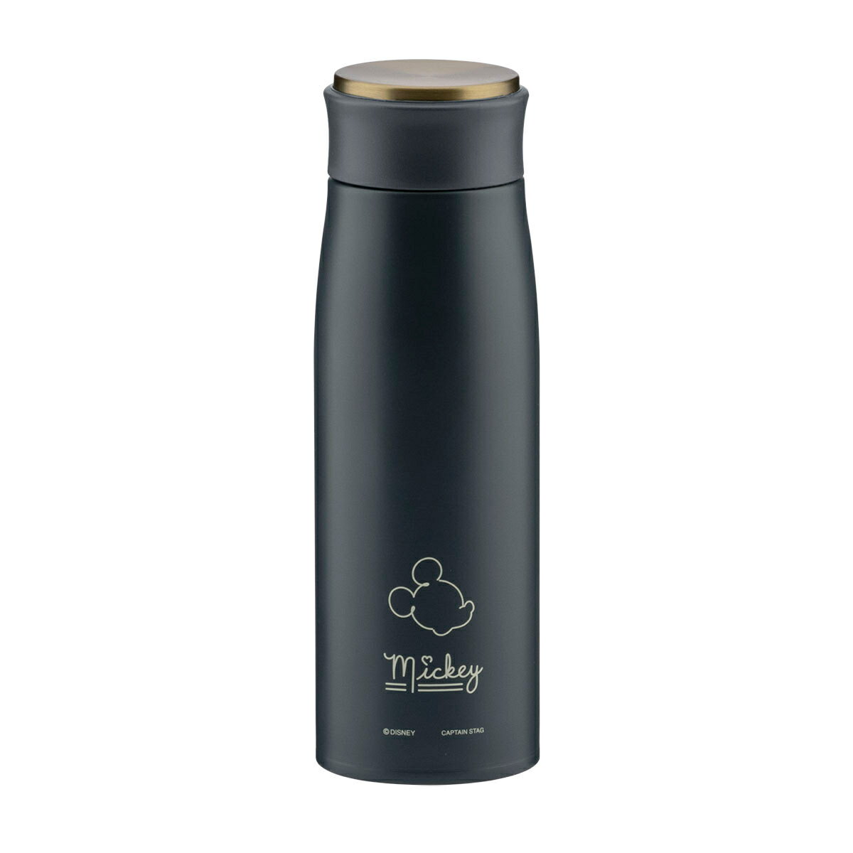 水筒 450ml ディズニー MPパーソナルボトル ミッキーマウス ラインアート （ ミッキー 保温 保冷 直飲み ダイレクトボトル ステンレス マグボトル おしゃれ ステンレスボトル マイボトル ボトル アウトドア 大人 子ども ）【3980円以上送料無料】