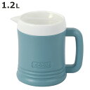 ピッチャー 1.2L クーム 結露しにくいウォーターピッチャー ( 保冷 二重構造 冷水筒 冷水ポット 保冷ポット 軽量 軽い 断熱性 ハンドル付き 広口 スポーツ 部活 アウトドア )【3980円以上送料無料】