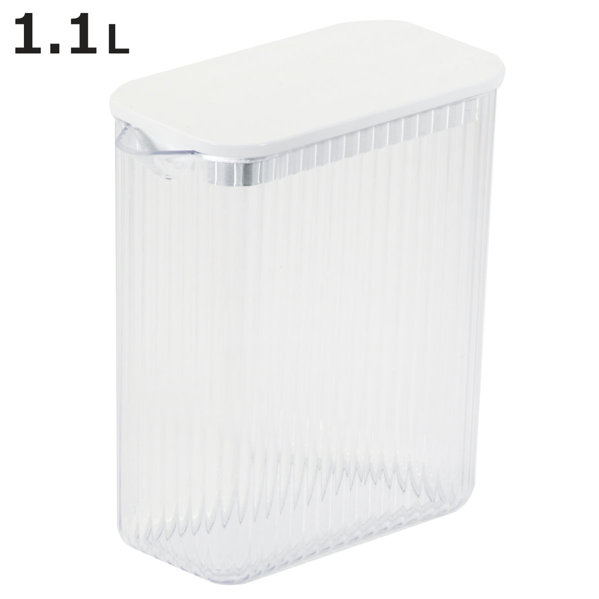 ピッチャー クールシェルフ 棚置き冷水ポット 1.1L （ 冷水筒 冷水ポット 麦茶 ポット プラスチック 日本製 スリム シンプル おしゃれ お手入れ簡単 ）【3980円以上送料無料】