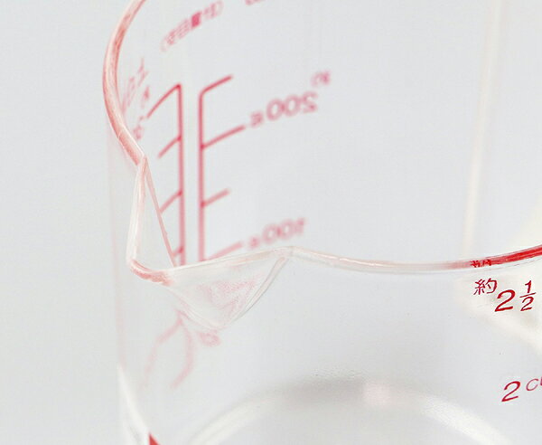 計量カップ 耐熱 500ml プラスチック製 目盛付き （ 計量器具 メジャーカップ キッチン用品 調理器具 キッチンツール 調理用品 台所用品 耐熱計量カップ 0.5L ）【3980円以上送料無料】 colorfulbox-10049927 お弁当グッズのカラフルボックス サンプル画像3