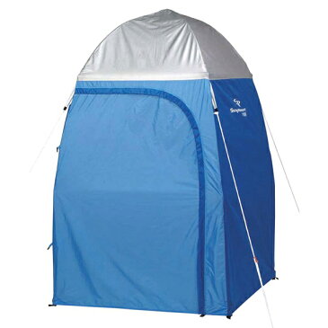 クイックルーム シャイニーリゾート UVカット ブルー バッグ付き ( 送料無料 着替え用テント キャプテンスタッグ テント 海水浴 プール 紫外線カット キャンプ用品 アウトドア用品 扉付き ワンタッチフレーム 災害用トイレ ) 【4500円以上送料無料】