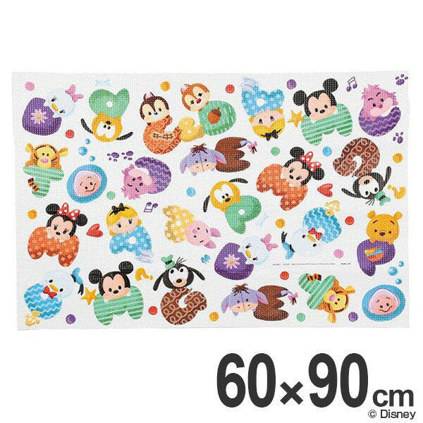 レジャーシート ソフトクッションレジャーシート 1人用 ディズニーツムツム 90×60cm （ レジャーマット 敷物 子供用 遠足 アウトドア 行楽 運動会 ツムツム キャラクター グッズ ） 【3980円以上送料無料】のサムネイル