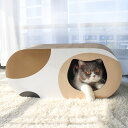 爪とぎ トンネル爪とぎ 猫 段ボール ( 爪研ぎ つめとぎ 猫用 爪とぎハウス ダンボール ストレス解消 遊び おもちゃ かわいい 爪磨き ガリガリ 長持ち ハ...