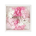 入浴剤 SAKURAリース 花のカタチの入浴剤 Q-FLA ( お風呂 温浴 風呂 リラックス プレゼント 花 桜 石けんの香 ギフト バスグッズ バス用品 入...