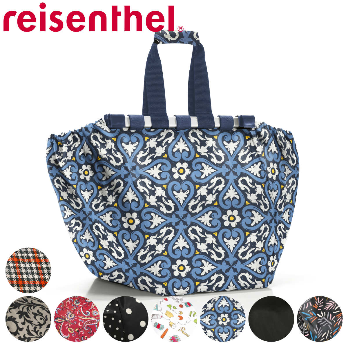 ライゼンタール レジカゴバッグ ショッピングバッグ reisenthel EASY SHOPPINGBAG カート 設置 （ ライゼンタール ショッピングカート レジカゴ 取付け 対応 折りたたみ エコバッグ お買い物バッグ マイバッグ コンパクト 折り畳み おしゃれ 大きい ）【3980円以上送料無料】