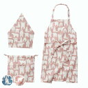 エプロン キッズ 白くま 3点セット コニー 綿 ( 子供用エプロン 子供エプロン キッズエプロン キッズ用エプロン 子どもエプロン 子ども用 三角巾付き 綿1...