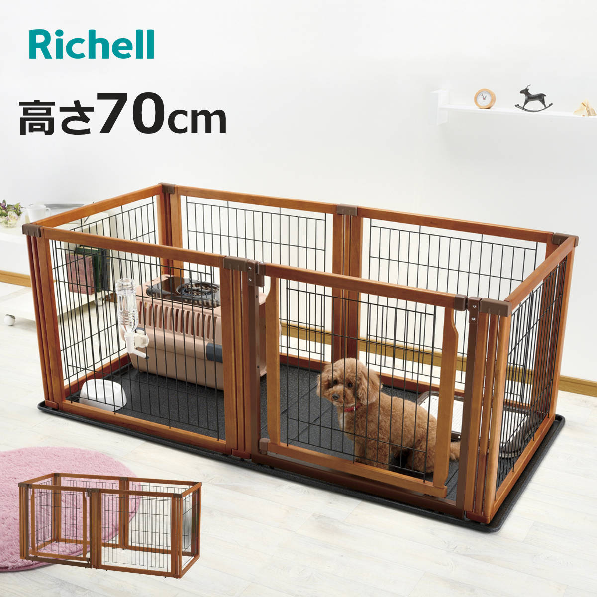 楽天市場】ペットゲート 猫（横幅（cm）170 ～ 179.9）の通販