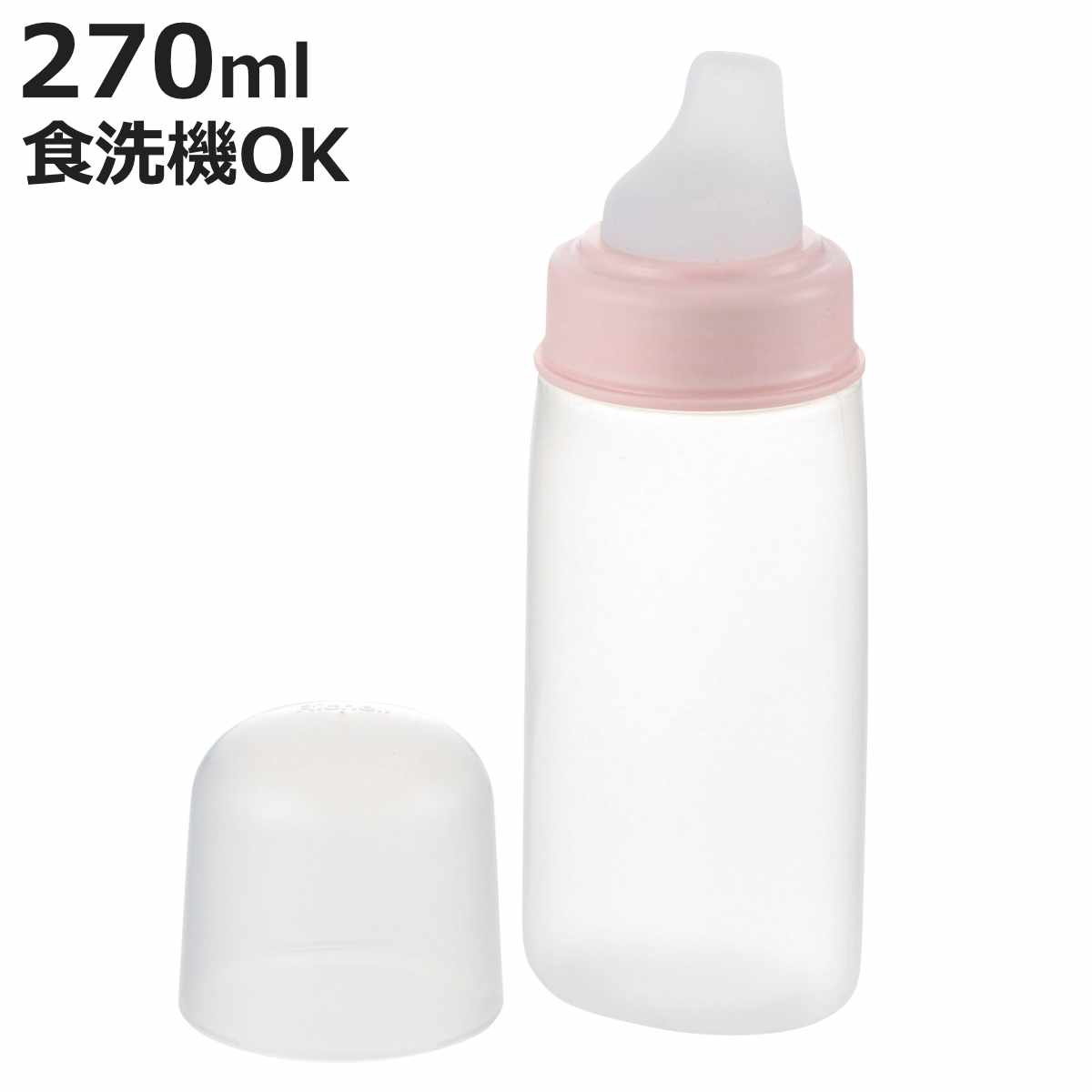 サイズ約 幅6.4×奥行5.9×高さ17.2（cm）重量約 52g容量約 270ml最大目盛容量：約 200ml内容量1個（キャップ付き）材質ボトル・キャップ・フタ：ポリプロピレン吸い口：シリコーンゴム生産国中国製パーツ別耐熱温度ボトル：110度キャップ・フタ・吸い口：140度耐冷温度-20度食器洗い乾燥機使用可能電子レンジ使用不可適合品番140052備考品番：140041【消毒方法】・薬液消毒OK・煮沸消毒OK・レンジ消毒OK区分返品・キャンセル区分（小型商品）ギフトラッピングページを見る●口元に優しいソフトな吸い口のやわらかボトル270mlです。●流動食やミキサー食、とろみ飲料にも幅広く対応します。●容器を軽く押すだけで中身が出るので、吸う力が弱い方の食事補助として出す量を調節できます。●ボトルの口が広く移し替え時もこぼしにくくスムーズに注げて便利です。おすすめポイント口元に優しいソフトな吸い口　やわらかボトル270mlお口に優しいやわらかい素材の吸い口を採用したやわらかボトルです。流動食やミキサー食はもちろん、とろみ付けした飲料にも幅広く対応します。吸う力が弱い方の食事をやさしくサポート容器を軽く押すだけで中身をスムーズに押し出せます。吸う力が弱い方の食事補助として、出す量を優しく調節しながら安心してお使いいただけます。商品詳細中身が入れやすい広い口ボトルの口が広く作られているため、粘度のある流動食やミキサー食も、周りにこぼしにくくスムーズに注げます。毎食の準備や移し替えのストレスをグッと軽減します。食洗機対応だからいつでも手間なく清潔をキープ食洗機が使えるので、日々のお手入れがとても簡単です。他の食器と一緒にまとめて洗えるので、忙しい毎日の家事の負担を減らします。使わない時も安心　衛生的なキャップ付き飲み口をガードする衛生的なキャップ付きです。使わない時間もホコリの侵入をしっかり防げます。対応しているパーツ・オプション吸い口シリーズ紹介ストロー付やわらかボトル 200ml吸い口付やわらかボトル 270ml 【▲このページの商品】飲みやすいストローコップ 380ml 関連キーワード：270 200 200ml ミキサー食 自助食器 介助食器 介護食器 ユニバーサル食器 持ち手付き 取っ手付き ハンドル 取っ手 片手持ち 両手持ち カップ タンブラー 容器 薬液消毒 煮沸消毒 軽介護 子供用 シニアサポート 子供 こども 自宅介護 自宅療養 福祉施設 老人ホーム シニア 高齢者 老人 おすすめ 人気 便利 日常使い オススメ シンプル 自助具 食洗機 食器洗い機 洗浄機 対応 OK 使える 可能 介護施設 病院 食事 介護グッズ 介護用具 福祉用具 LH22157 LH22093 関連商品はこちらボトル 使っていいね！ ストロー付やわらかボト1,060円コップ 使っていいね！ 飲みやすいストローコッ1,540円パーツのみ 吸い口 KA 介護 328円パーツのみ ストローセット KA 介護 495円プレート 使っていいね！ すくいやすいお皿 768円小鉢 使っていいね！ すくいやすい小鉢 548円スプーン 曲げて使えるステンレススプーン 介護878円スプーン 使っていいね！ やわらかスプーン 大988円スプーン 使っていいね！ やわらかスプーン 小935円コップ 290ml 持ちやすい 木製風 ハンド658円スプーン 使っていいね！ やわらかスプーン 小935円～カトラリー 使っていいね！ 持ちやすいスプーン548円