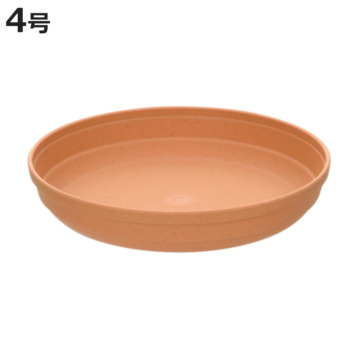 受け皿 ひよっこ プレート 4号 （ 鉢皿 鉢受け皿 植木鉢受け皿 受皿 ポットプレート 4号鉢観葉植物 4号用 アップサイクル 卵の殻 エコ サステナブル おしゃれ シンプル かわいい 割れにくい 室内 ベランダ ガーデニング 園芸用品 ）【3980円以上送料無料】 colorfulbox-10207618 お弁当グッズのカラフルボックス パッケージ画像