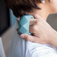 首 マッサージ キカケア ネック KikaCare ( ツボ押し つぼ押し マッサージグッズ セルフケア用品 首回り 頭皮ケア 頭皮マッサージ シリコン リフレッシュ コンパクト 幾何学モチーフ おしゃれ オフィス 会社 自宅 )