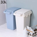 ゴミ箱 33L 防臭 連結パッキンペール ( ごみ箱 ダストボックス 縦型 プラスチック製 パッキン くずかご ダストBOX 分別ゴミ箱 分別ごみ箱 お洒落 オシャレ 無地 おむつ 生ごみ 入れ )【3980円以上送料無料】