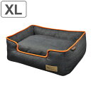 ペットベッド P.L.A.Y. ラウンジベッド XL アーバンデニム 洗える ( スクエア型 ペット用 犬 ネコ ベッド シンプル おしゃれ 室内 ペット用品 ...