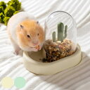 給餌器 小動物 ミオファン カクタスフィーダー ハムスター 鳥 ペット ( MewooFun 餌入れ 餌やり 透明 小動物用 リス ハリネズミ モルモット )【...