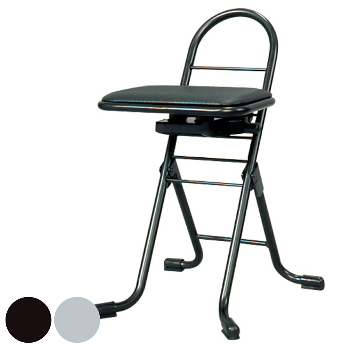 作業椅子 座面スイングタイプ 高さ調節 6段階調節 プロワークチェア ミニ （ 猫背 背筋 姿勢 腰痛 肩こ..