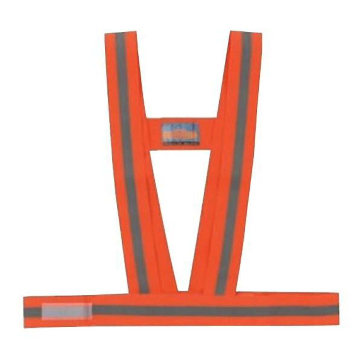 蛍光反射ベスト フィットベスト ベスト 蛍光 反射 防犯パトロールベスト オレンジ フリーサイズ （ 防..