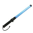 合図灯 ホイッスル付 全長55cm ブルー ( 送料無料 青色合図灯 保安灯 青色 工事現場 駐車場 工事 屋外 誘導棒 青色灯 工事用 工事灯 交通誘導 LE...