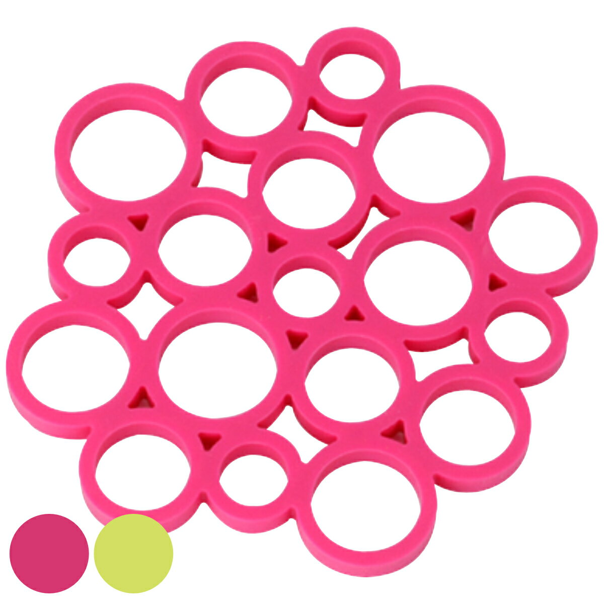 鍋敷き SALUS シリコントリベットリング ( セイラス シリコン トリベット なべ敷き 鍋敷 鍋しき 鍋置き 鍋じき なべしき シリコンマット シリコーン ...