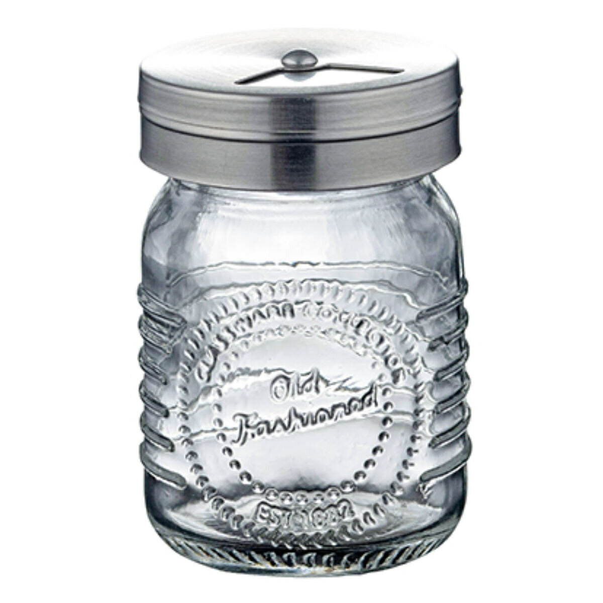 スパイスジャー S スパイスボトル ガラス製 オールドファッション SALUS ( セイラス ガラス 保存容器 スパイス ジャー ポット 調味料入れ 調味料 ス...