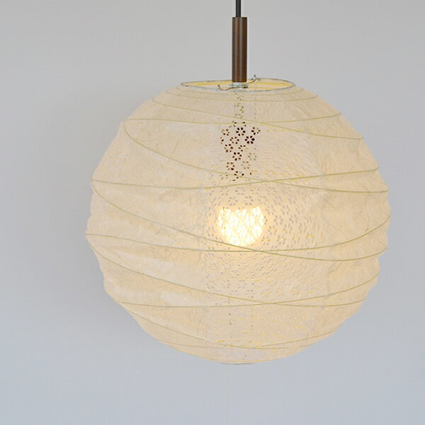 ペンダントライト 直径45×高さ42.5cm cross 小倉流紙白×小梅白 PN2-45 2灯 ( 送料無料 天井照明 照明 ライト 照明器具 リビング ダイニング 居間 寝室 食卓用 店舗 和室 洋室 おしゃれ 美濃和紙 和紙 丸提灯 ) 【3980円以上送料無料】 [3]
