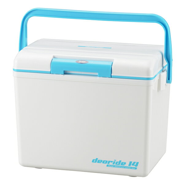 クーラーボックス ハードタイプ デオライド 消臭 13.5L ( 保冷 クーラーバッグ アウトドア用品 クーラーBOX アウトドア クーラー BBQ グッズ 釣り バーベキュー 冷蔵ボックス ワンプッシュ開閉 消臭効果 )【3980円以上送料無料】通販格安セール情報 楽天 通販