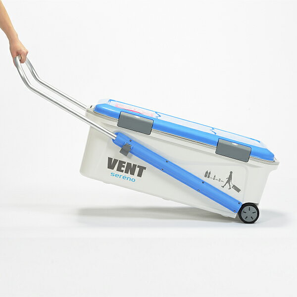 クーラーボックス ハードタイプ バン セレーノ アクティブシャフト 50L 大型 ハンドル付き ( 送料無料 大容量 クーラーバッグ 保冷 超大型 アウトドア用品 釣り クーラーBOX アウトドア クーラー キャスター付き キャリー BBQ )通販格安セール情報 楽天 通販