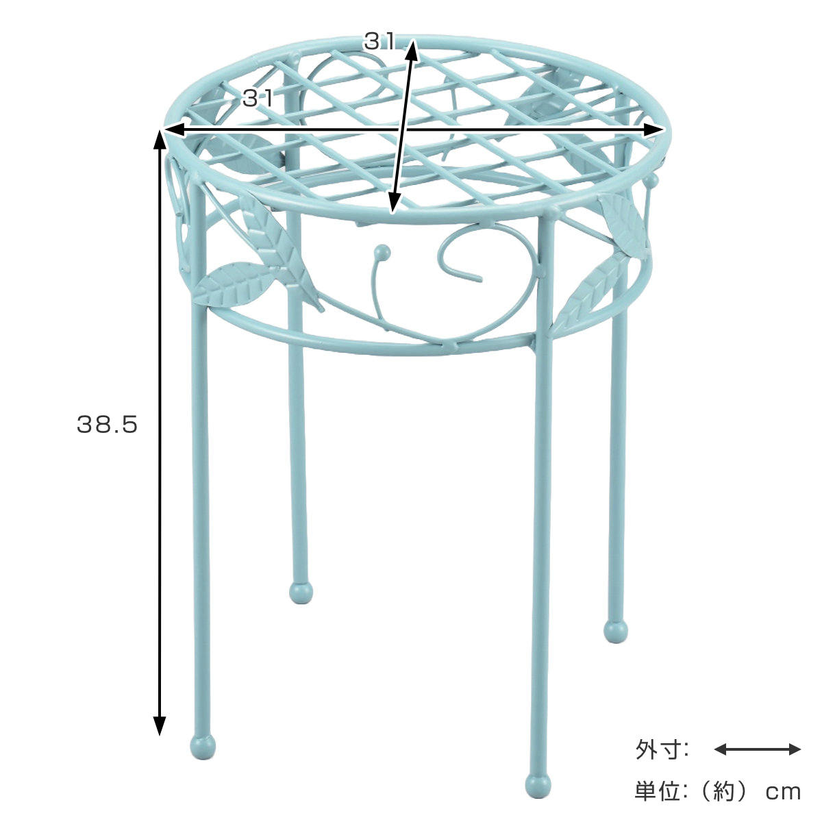 �ե�������� ���� �ơ��֥륹����� ľ��31cm �֥롼 �� �ץ�󥿡� ������� �����ϥ� �����ǥ˥����� ���� ȭ�֤� ��� ȭ�� �忧 8��ȭ 9��ȭ 10kg �ץ��ȥ������ ȭ������� �ơ��֥뷿 �ˡ�3980�߰ʾ�����̵����