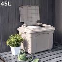 収納ボックス イージーストレージ 45L 宅配ボックス ( デリバリーボックス 一戸建て用 大容量 宅配BOX ポスト スタッキング 荷物受け 戸建て 不在時 ...
