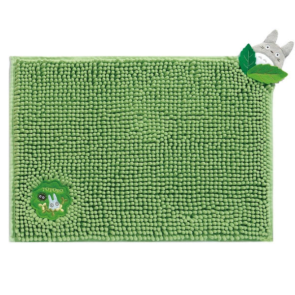 バスマット 35×50cm となりのトトロ もりのトトロ 2 トトロ （ モールバスマット モールマット キャラクタータオル ととろ ジブリ マイクロファイバー モール マット 足ふき 足拭きマット 吸収 速乾 キャラマット キャラクター ） 【3980円以上送料無料】のサムネイル