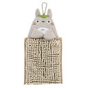 お手ふき となりのトトロ もこもこトトロ 15×20cm ( トトロ マイクロファイバー モールタオル 吸水 速乾 洗濯OK タオル ループ付き 15×20 お...