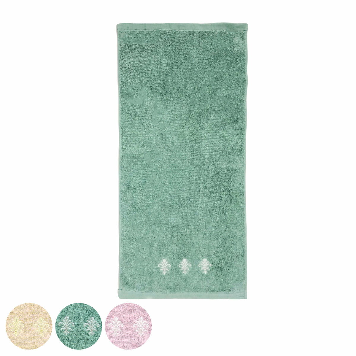 수건 33×75cm 면 100% 엠블럼 DECORMUSEE )[3980엔 이상 무료우송]