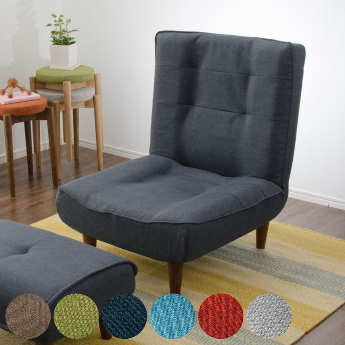 ソファ 1人掛け 幅65cm ハイバックソファー タスク （ ハイバック リクライニング リクライニングチェ..