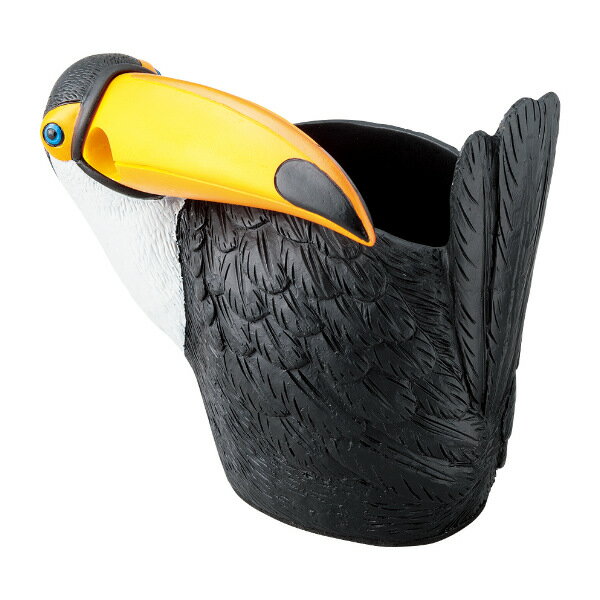 ペンスタンド トゥーカン 文具 デスク収納 ペン立て ( 文房具 雑貨 ステーショナリー オオハシ 鳥 アニマル 動物 グッズ スタンド デスク 机 オフィス ...