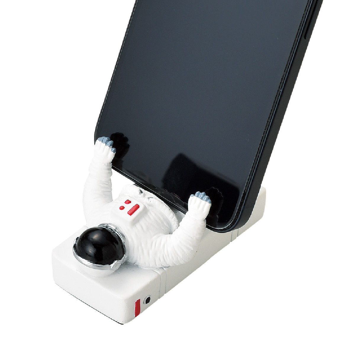 スマホスタンド スマホホルダー アストロノーツ （ スマホ スタンド 卓上 おもしろ 宇宙飛行士 無重力 プレゼント ギフト スマートフォン ホルダー スマホ置き 雑貨 携帯スタンド 飾る かわいい 可愛い 癒し ）【3980円以上送料無料】