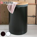 brabantia ランドリービン 60L ( 送料無料 ランドリーバスケット スリム 洗濯かご ランドリーボックス 洗濯 洗濯物 洗濯物入れ ふた コルク ン...